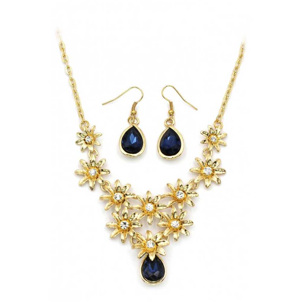 Ocean fashion Yellow gold necklace - image 3