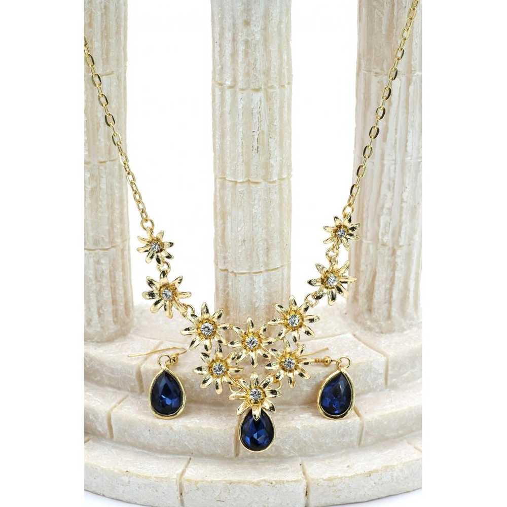 Ocean fashion Yellow gold necklace - image 4