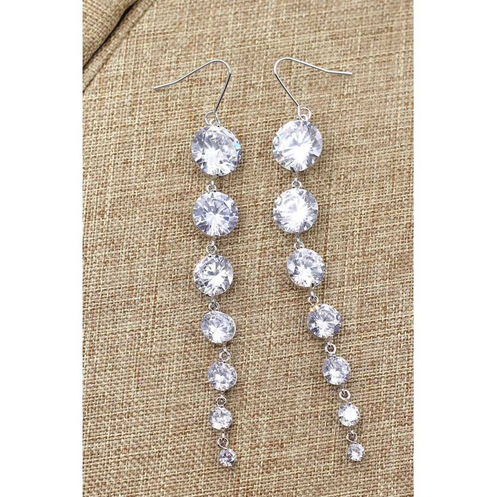 Ocean fashion Silver earrings - image 6