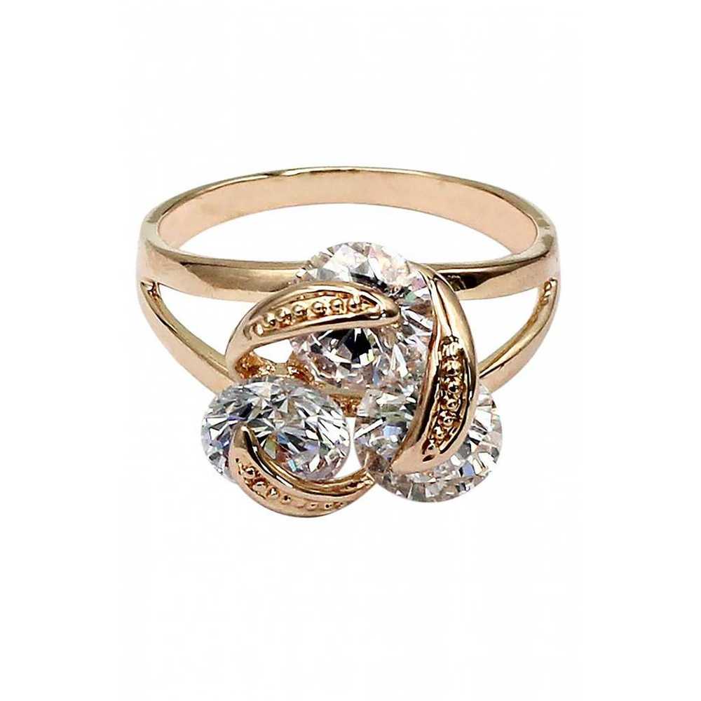 Ocean fashion Yellow gold ring - image 1