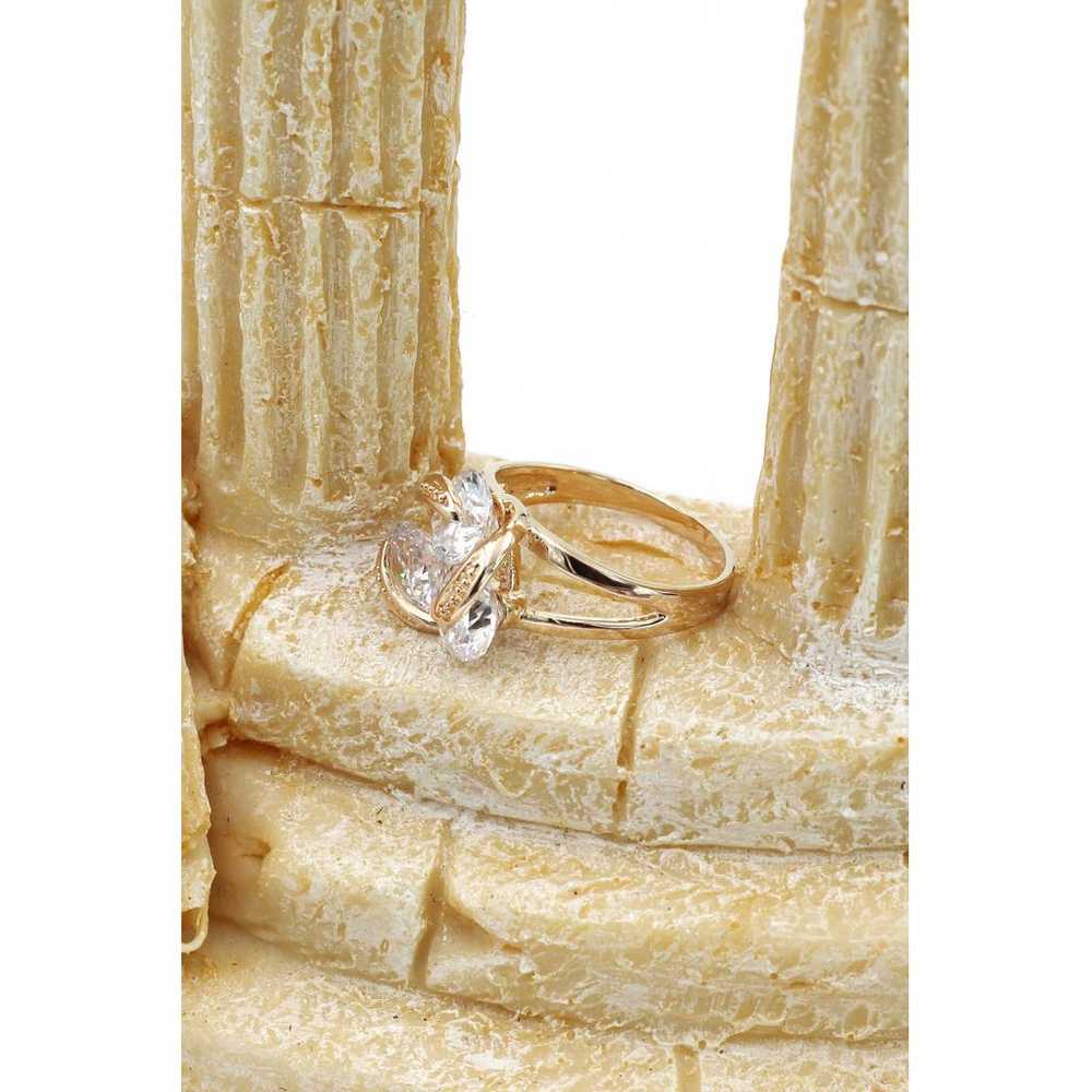 Ocean fashion Yellow gold ring - image 6