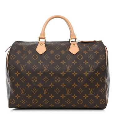 LOUIS VUITTON Monogram Speedy 35