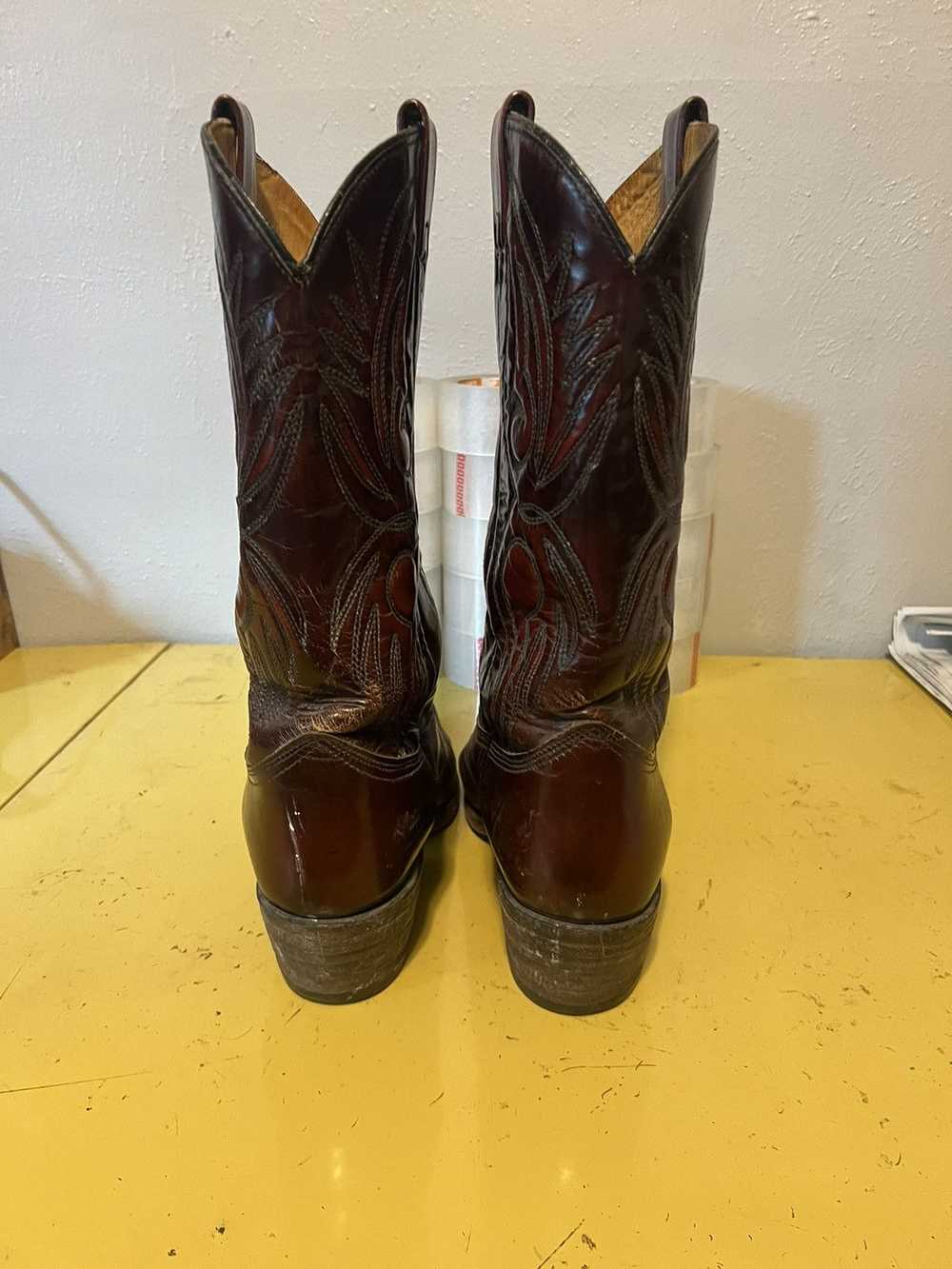 Rockability × Vintage Texas Royal Cowboy Boots Sz… - image 7