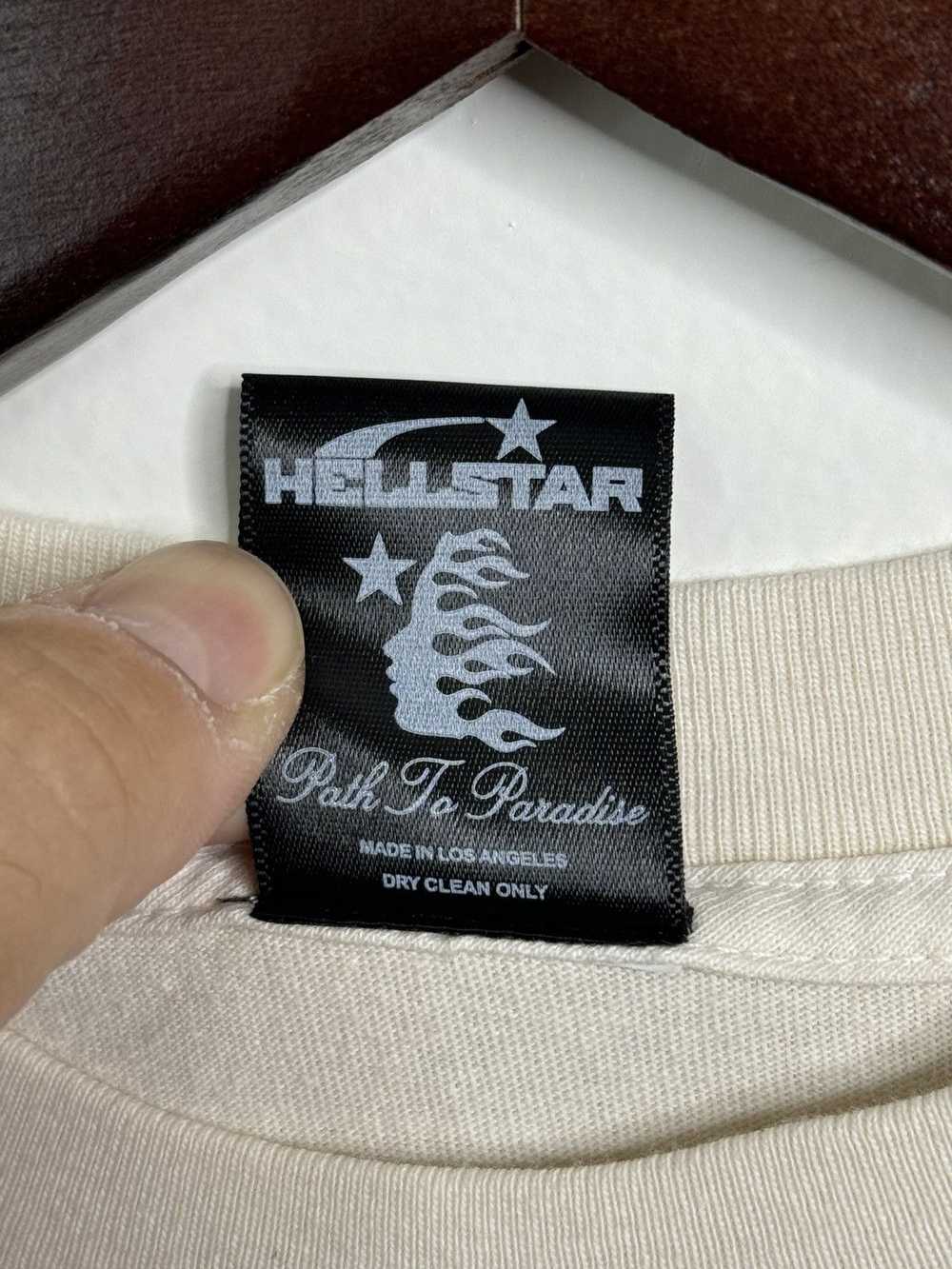 HELLSTAR Hellstar Studios Yoga Tee Cream - image 5