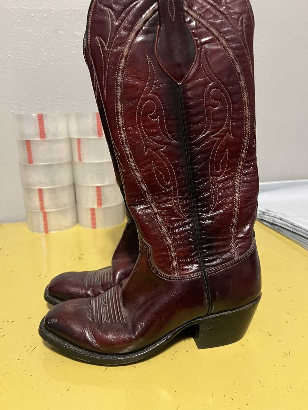 Lucchese Lucchese Cowboy Boots sz 4C - image 2