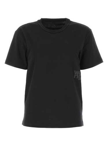 T by Alexander Wang Black Cotton Oversize T-Shirt