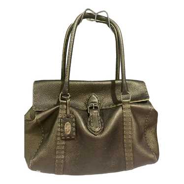 Fendi Anna Selleria leather handbag