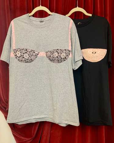 Custom lace bra tees<3