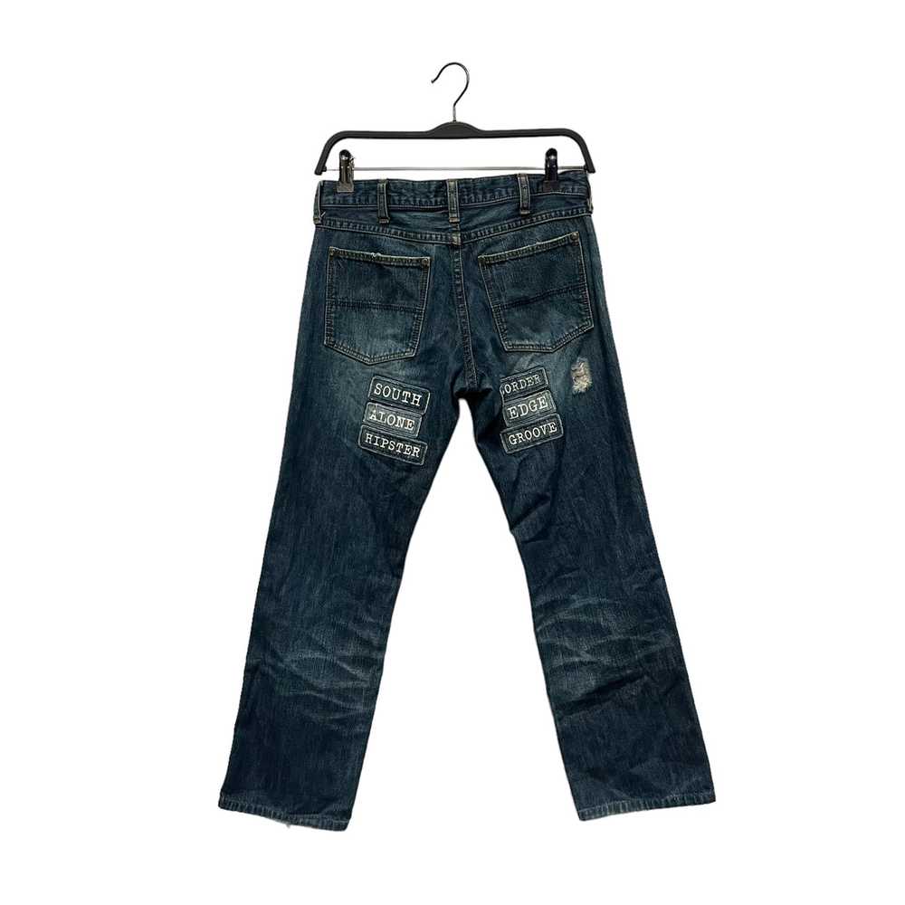 NUMBER (N)INE/Bottoms/00/Cotton/BLU/patch jeans - image 2