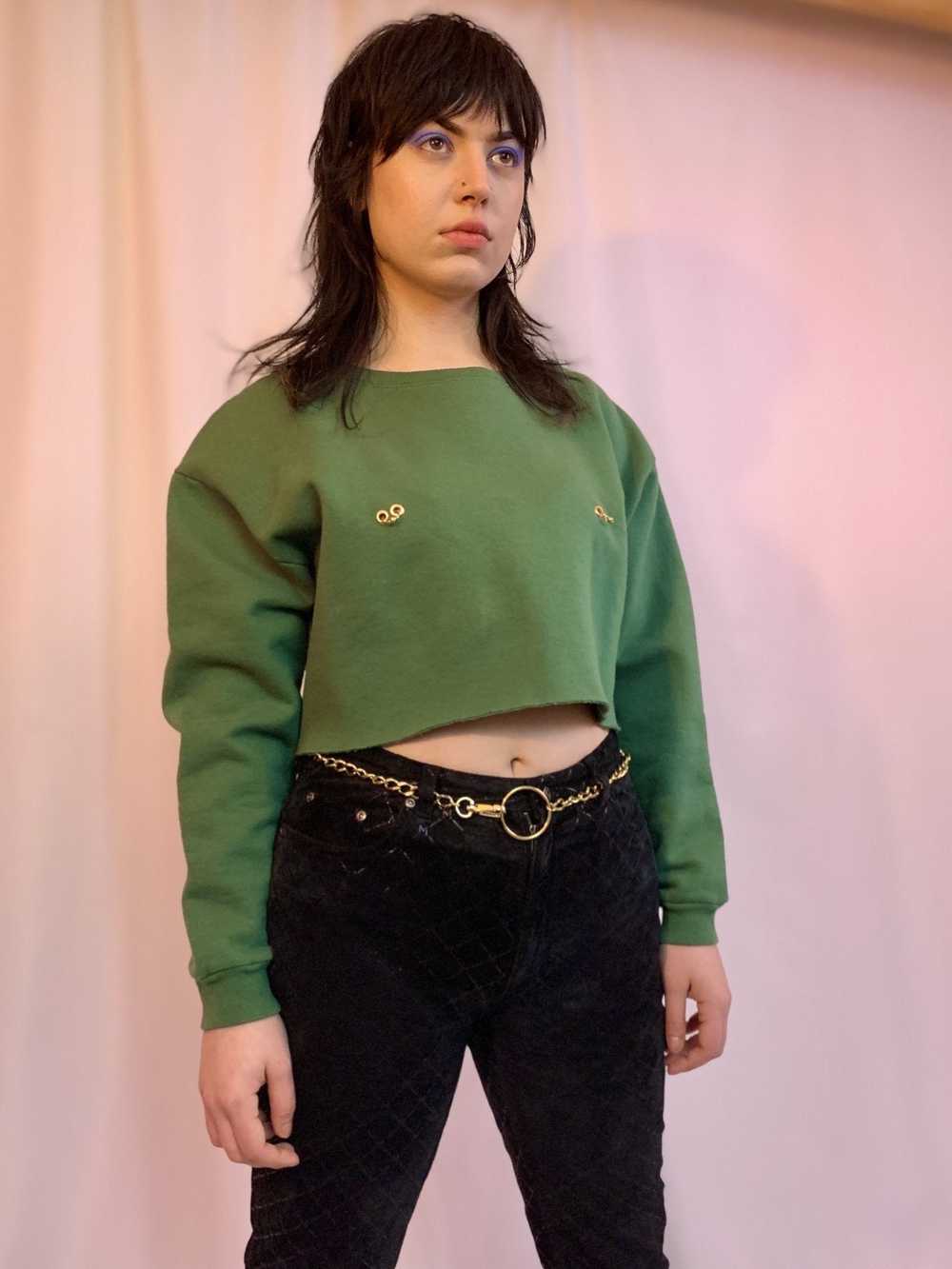 Custom pierced sweatshirt - image 7