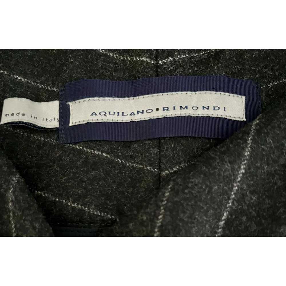 Aquilano Rimondi Wool straight pants - image 2