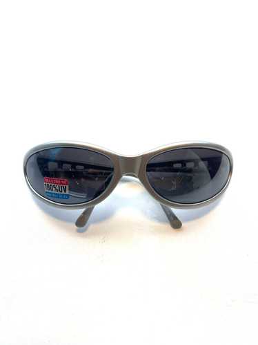 Silver Wrap Around Sunglasses