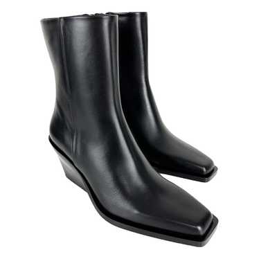 Massimo Dutti Leather western boots