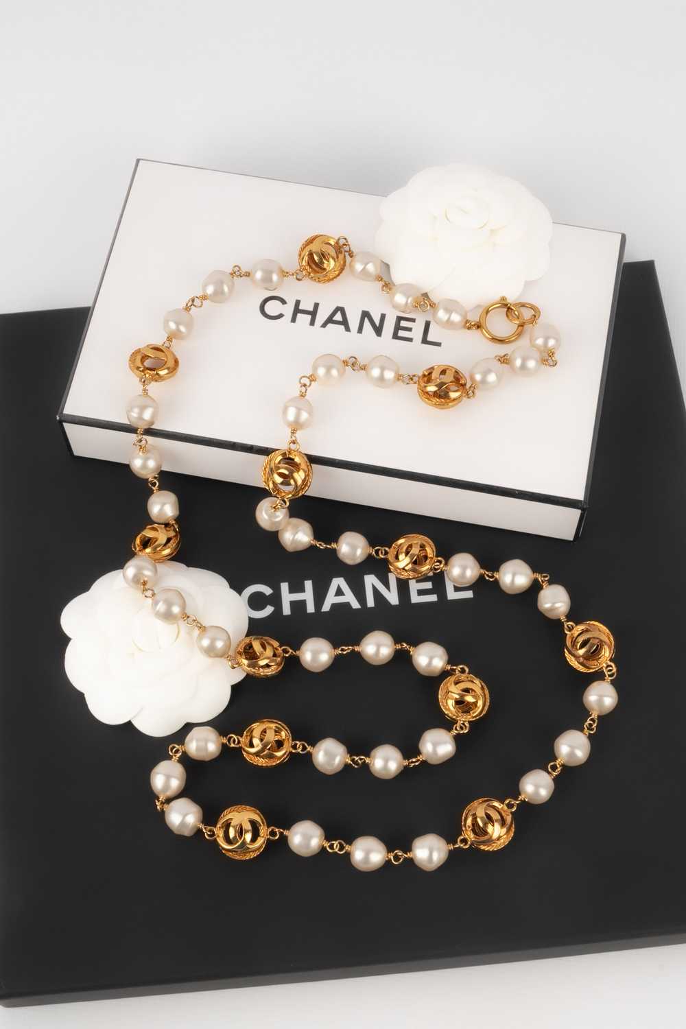 Collier de perles Chanel - image 1