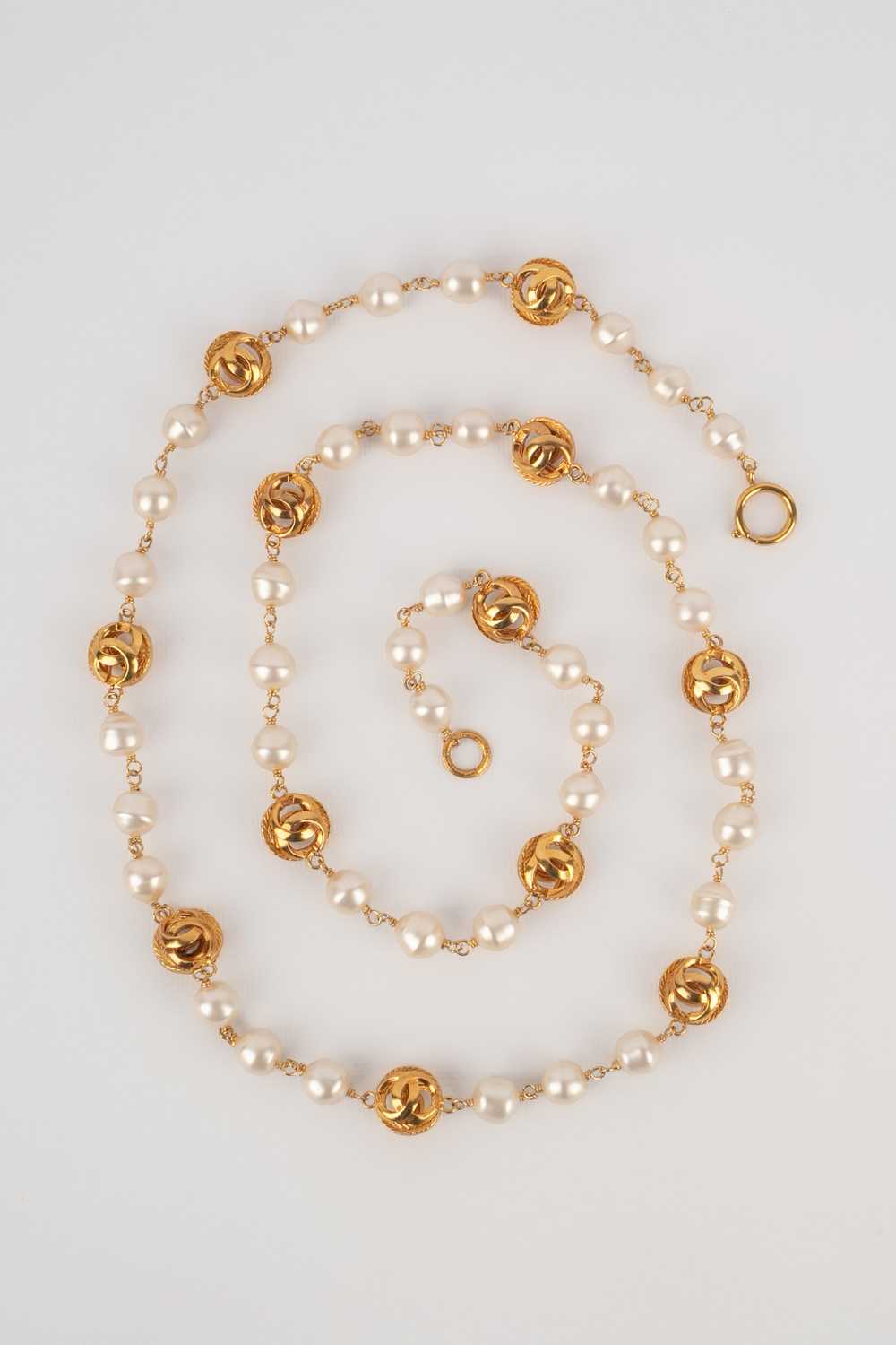 Collier de perles Chanel - image 2