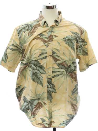 1990's David Taylor Mens Cotton Hawaiian Shirt