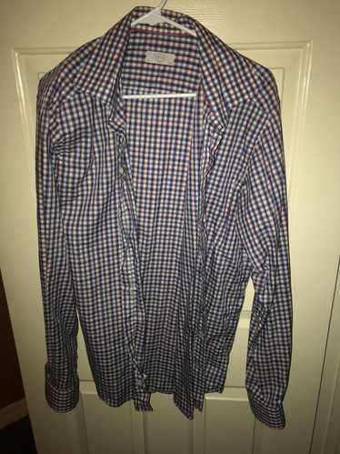 Eton Eton Contemporary Checkered Dress Shirt