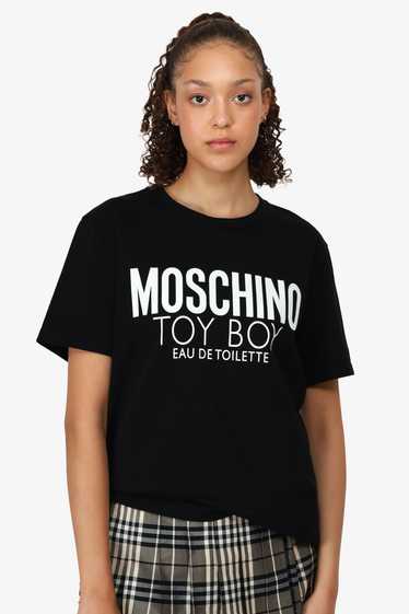 Moschino SS21 Black 'Toy Boy Perfume' T-shirt Size