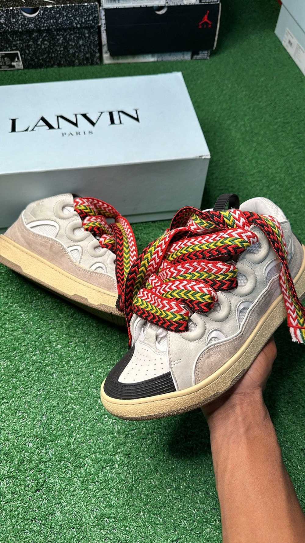 Lanvin Lanvin curb sneaker white - image 1