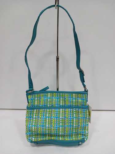 The Sak Women's Green/Blue Woven SAK Purse