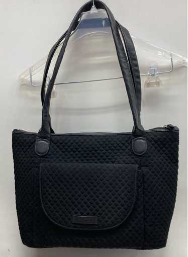 Vera Bradley Black Quilted Tote Bag