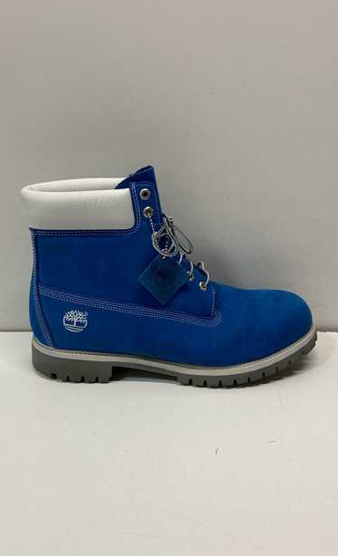 Timberland Premium 6-Inch Waterproof Blue Nubuck C