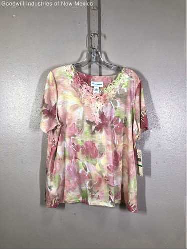 NWT Alfred Dunner Womens Multicolor Floral Short S