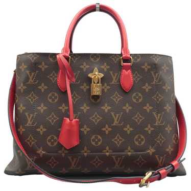 Louis Vuitton Flower Tote leather satchel