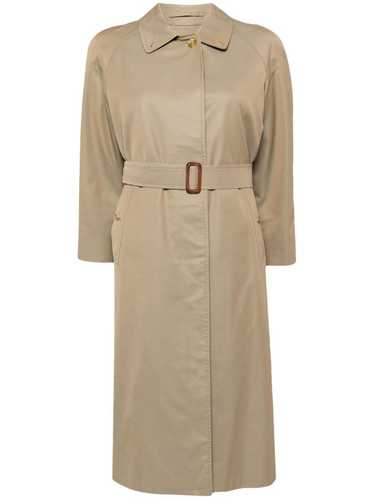 Burberry Pre-Owned 1990-2000 belted trench coat - 