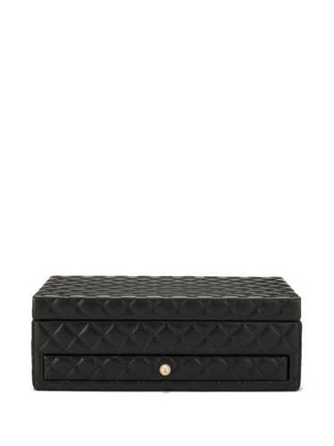 CHANEL Pre-Owned diamond-quilted leather jeweller… - image 1