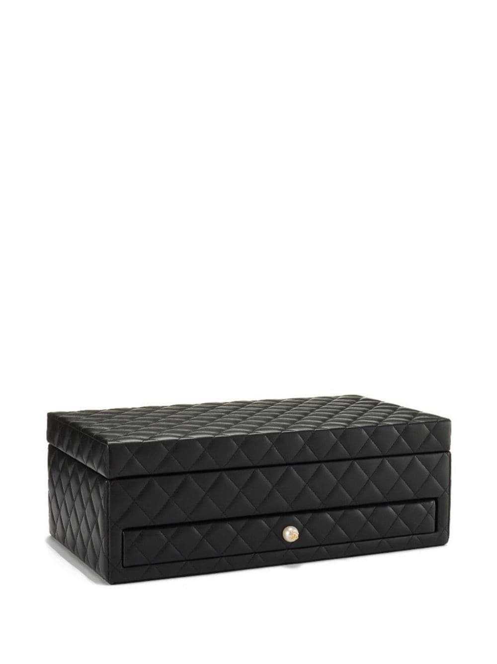 CHANEL Pre-Owned diamond-quilted leather jeweller… - image 3