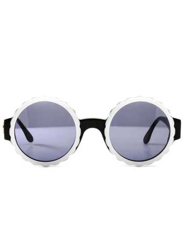 CHANEL Pre-Owned 1990s CC round-frame sunglasses -