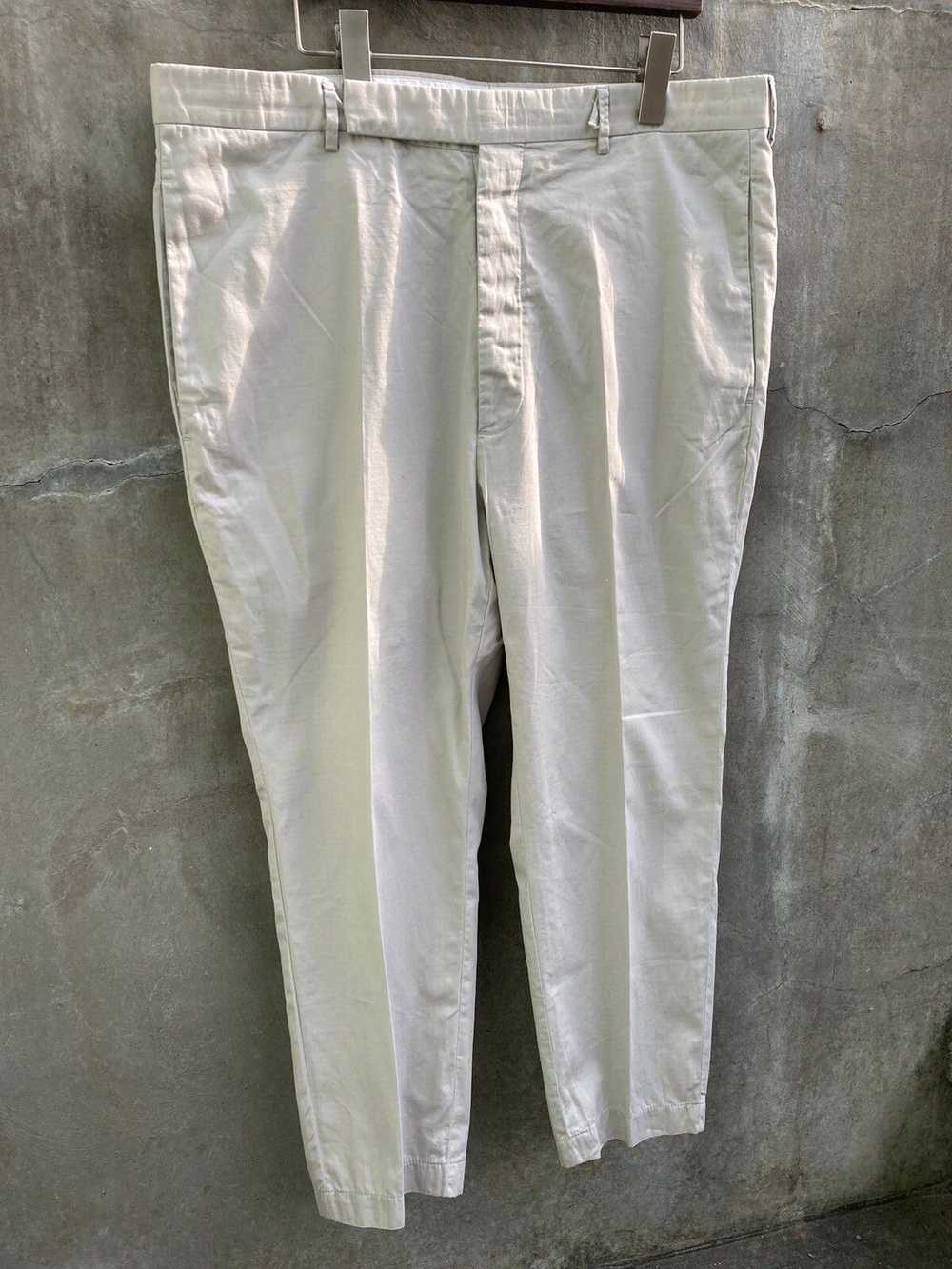 Rick Owens SS19 Babel Oyster Cotton Trousers - image 2