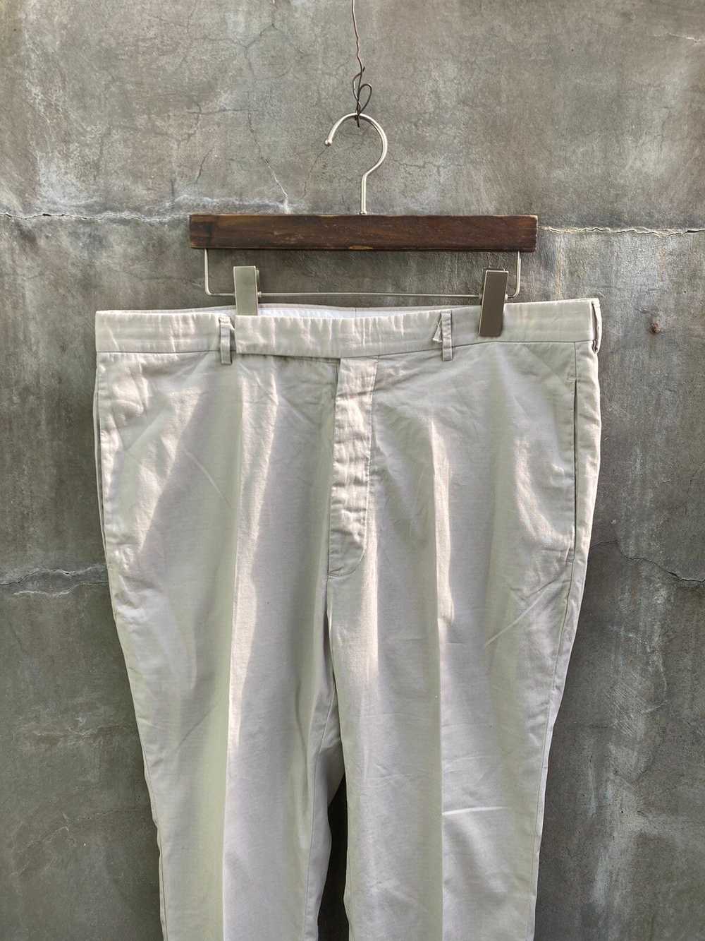 Rick Owens SS19 Babel Oyster Cotton Trousers - image 4