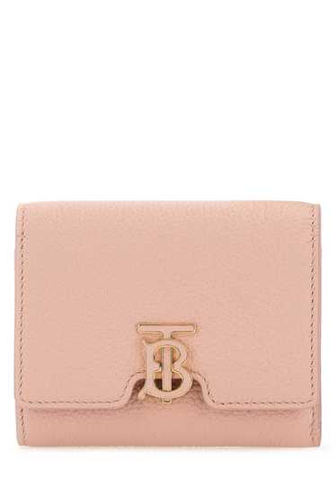 Burberry Pastel Pink Leather Wallet