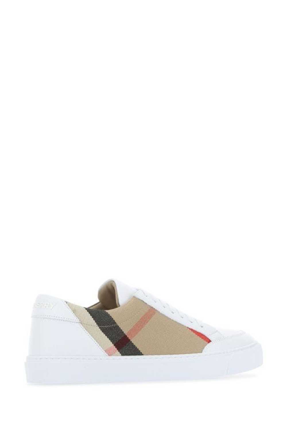 Burberry Multicolor Leather And Fabric Sneakers - image 5