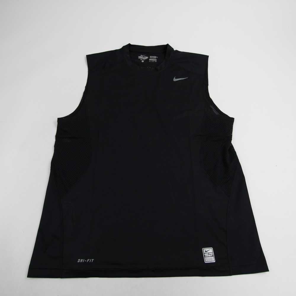 Nike Pro Combat Sleeveless Shirt Men's Black Used - image 1