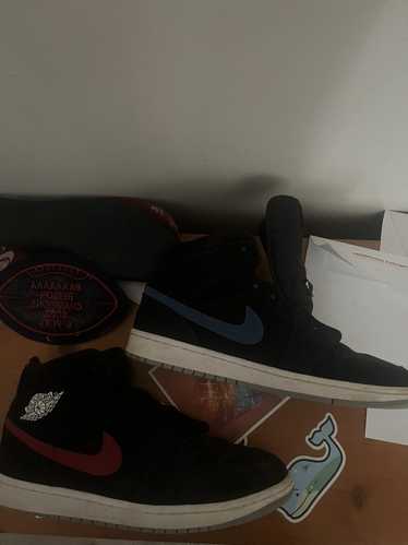 Jordan Brand × Nike Jordan 1 mid multi color swoos