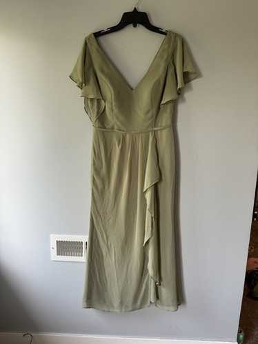 Celebrate DB Studio Flutter Sleeve Eucalyptus Gre… - image 1