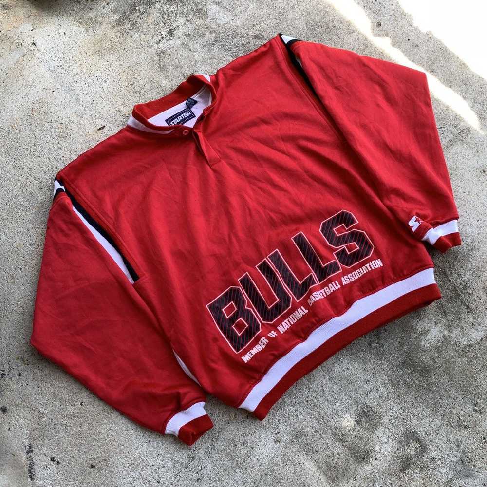 Starter Starter Jacke Chicago Bulls Size L NBA Vi… - image 1