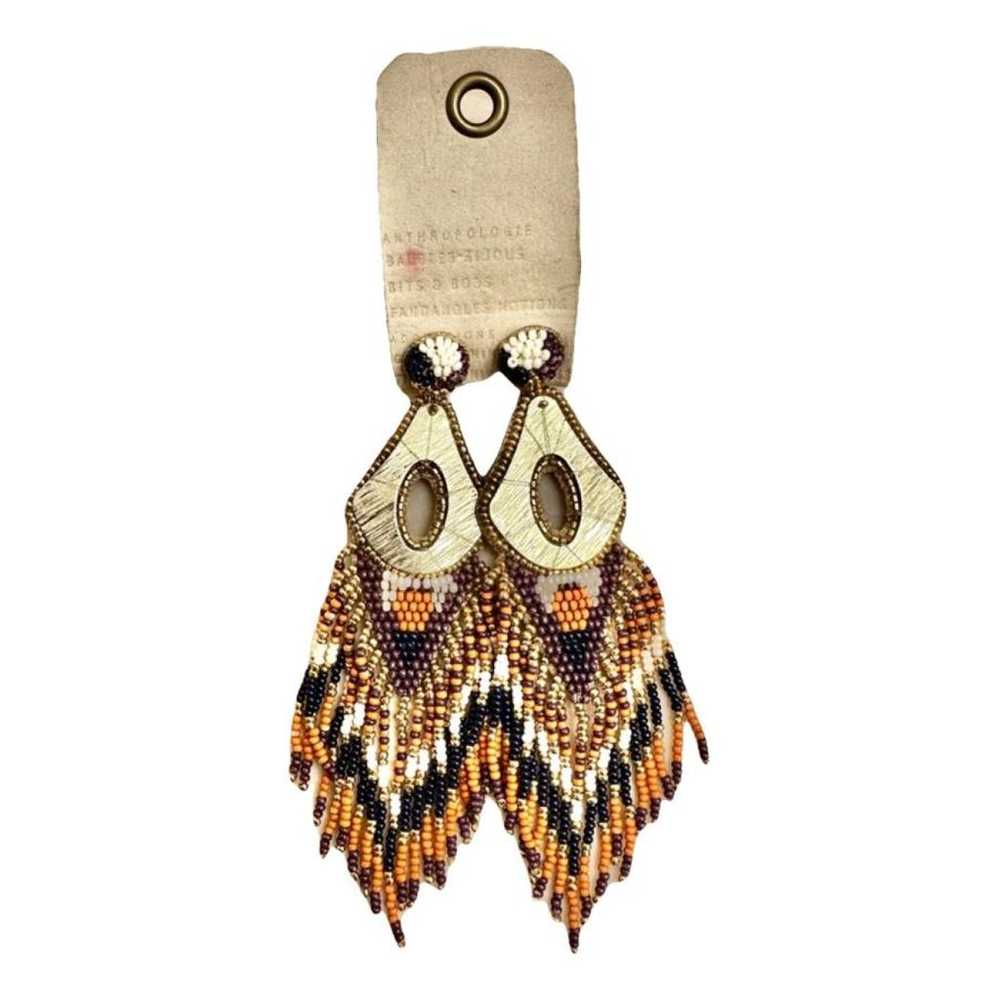 Anthropologie Leather earrings - image 1