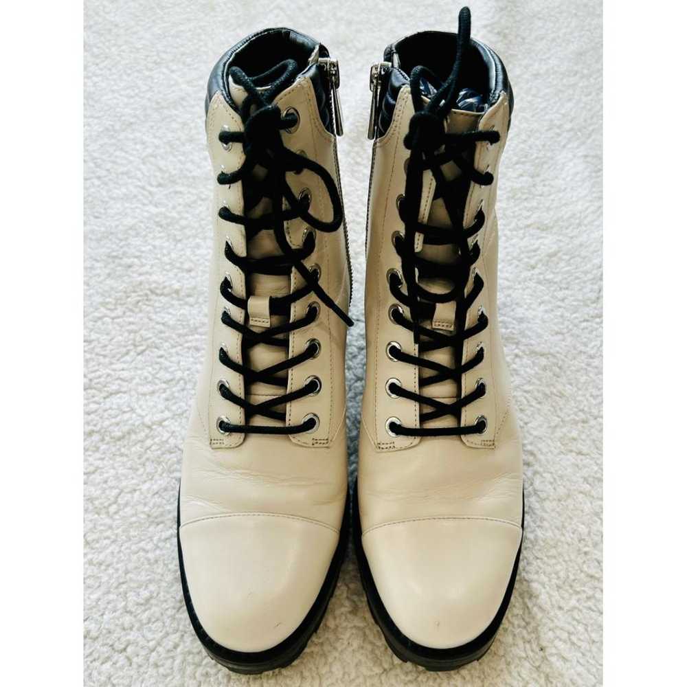 Michael Kors Leather biker boots - image 2