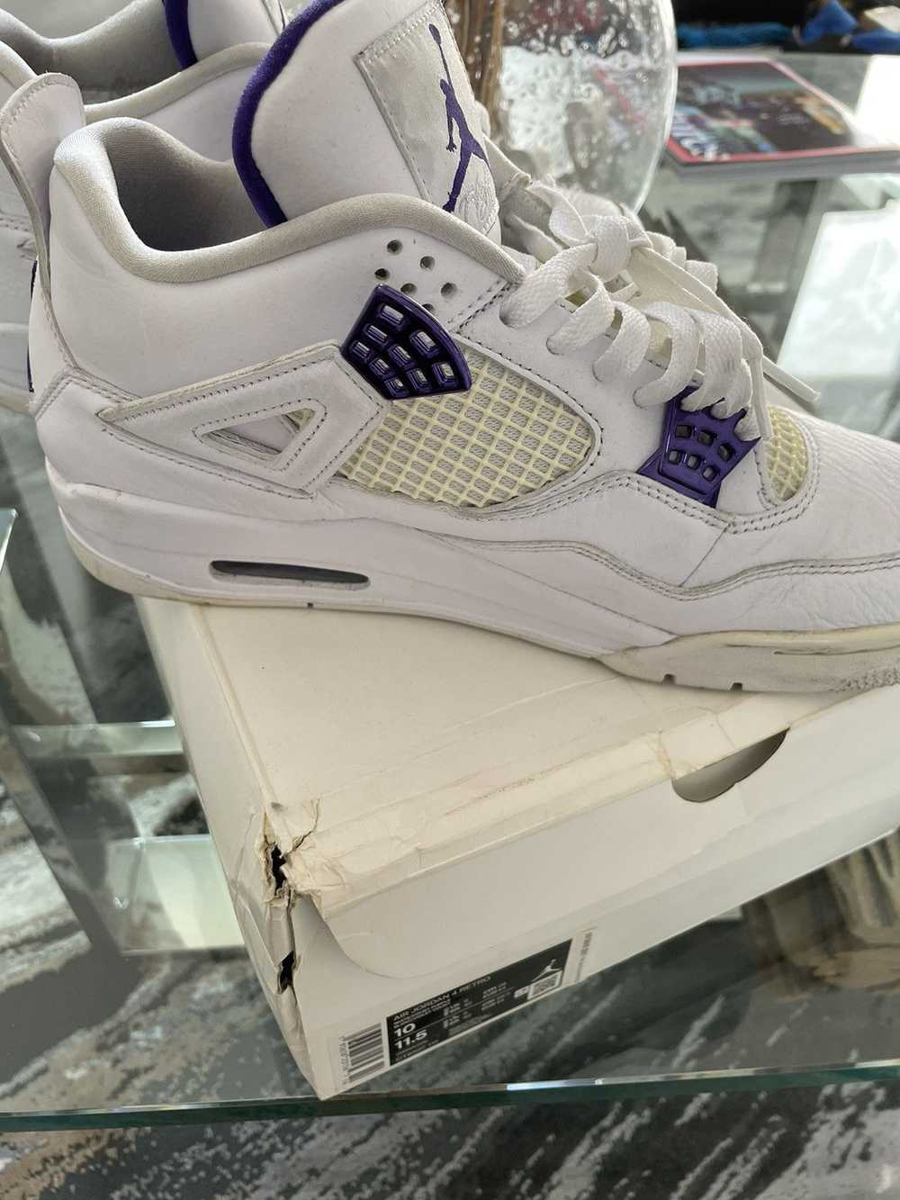 Jordan Brand Jordan 4 metallic purple - image 2