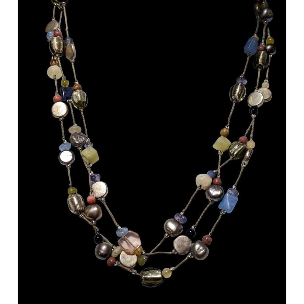 Other Bohemian Beaded Multilayer Necklace - image 2