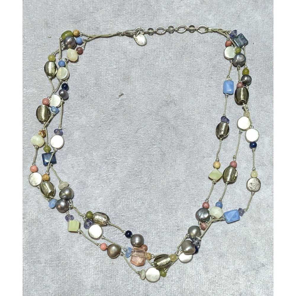 Other Bohemian Beaded Multilayer Necklace - image 7