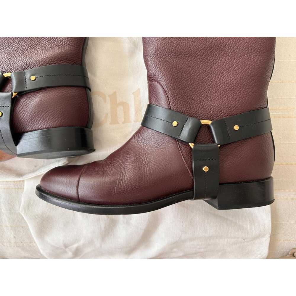 Chloé Leather riding boots - image 2