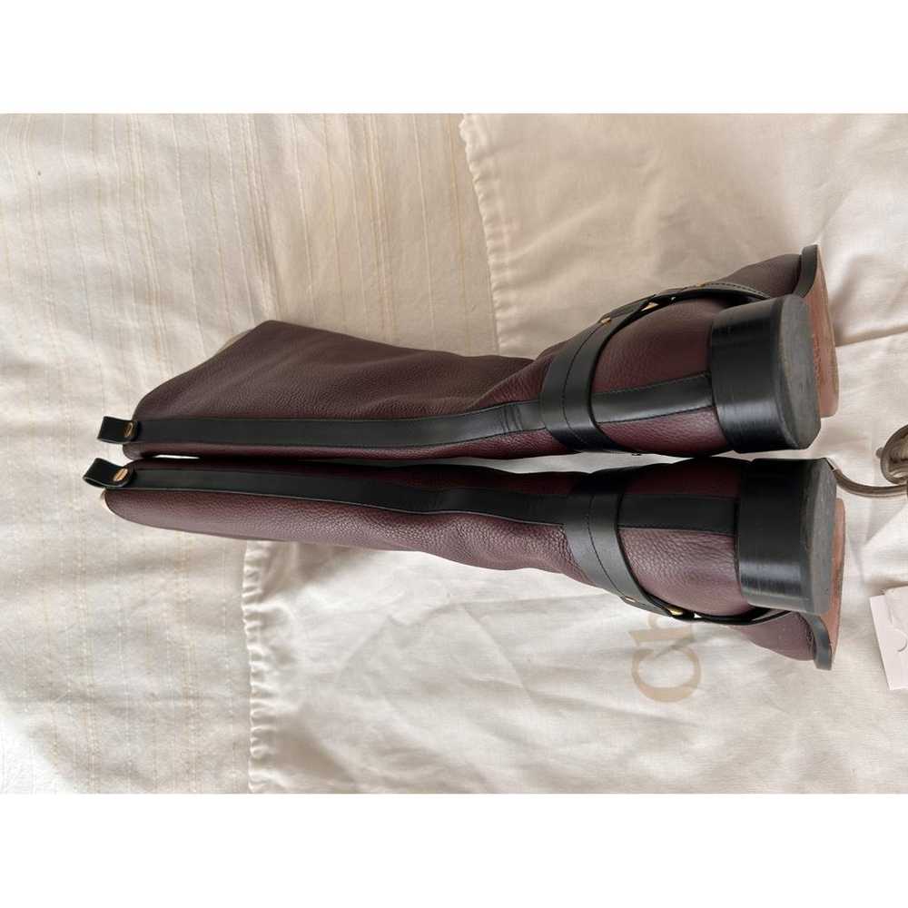 Chloé Leather riding boots - image 7