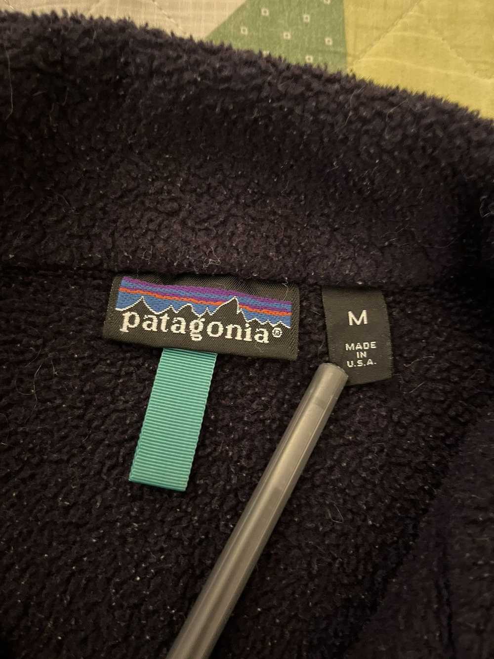 Patagonia × Vintage Vintage Patagonia Fleece swea… - image 3