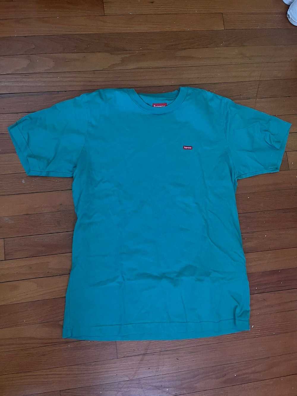 Streetwear × Supreme Supreme Teal Mini Box Logo T… - image 1