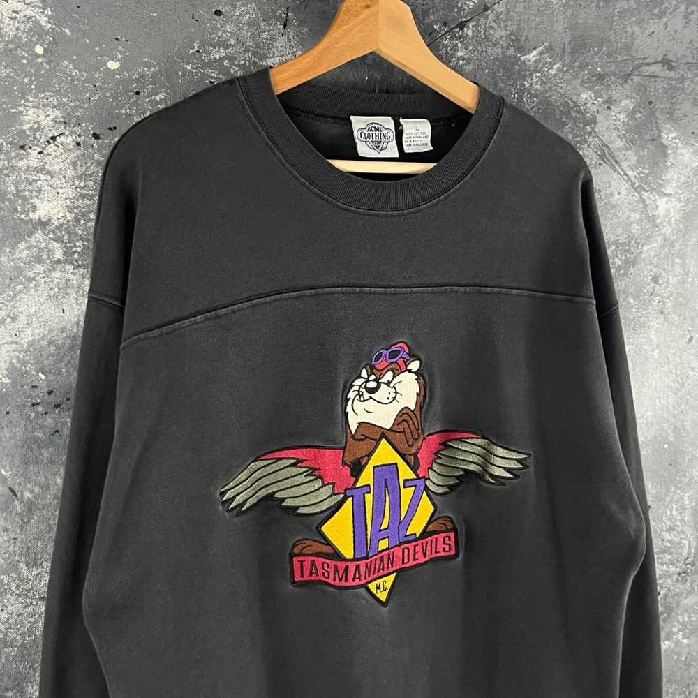 Vintage Vintage 1993 Tasmanian Devil sweatshirt - image 2